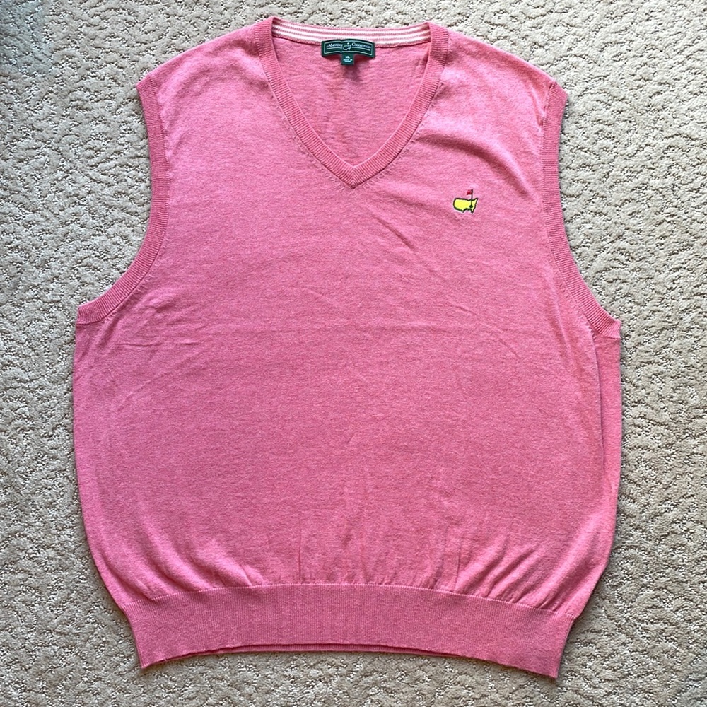 Master’s Collection cashmere vest XL